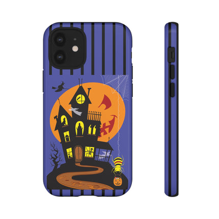 Halloween Night at the Haunted House Phone Cases