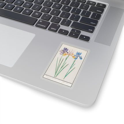 Iris, Iris sibirica by Anselmus Boëtius de Boodt Kiss-Cut Stickers (4 Sizes)