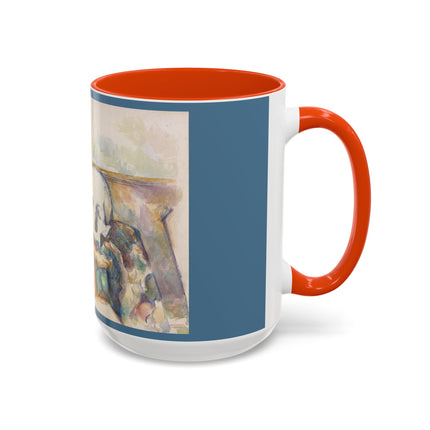 The Three Skulls by Paul Cézanne Colorful Mugs (11oz, 15oz)