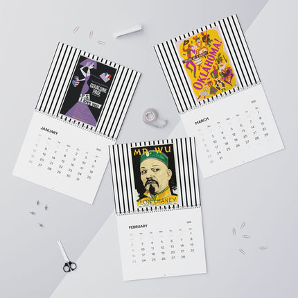 Iconic Vintage Posters Wall Calendars (2025)