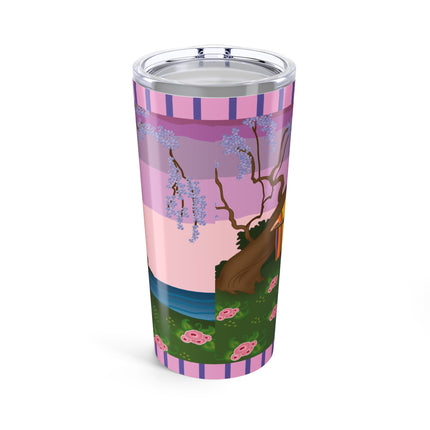 Elegance and Blooms Tumbler 20oz