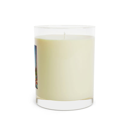 Periwinkle Painting the Petals Scented Candle - Full Glass, 11oz