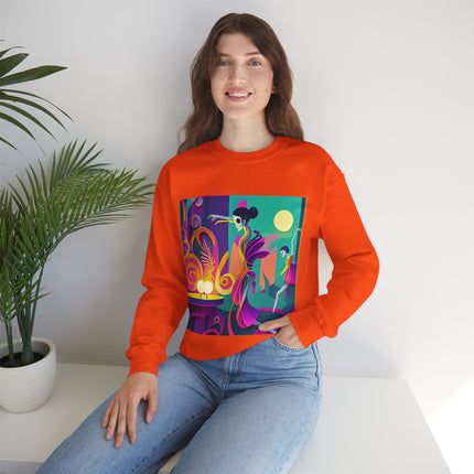 Dance of the Skeleton Ballerinas Unisex Heavy Blend™ Crewneck Sweatshirt