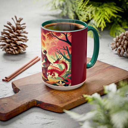 The Dragon Fairy’s Dance Colorful Mugs (11oz, 15oz)