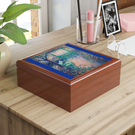The Artist’s Garden by Theodore Earl Butler Jewelry Box