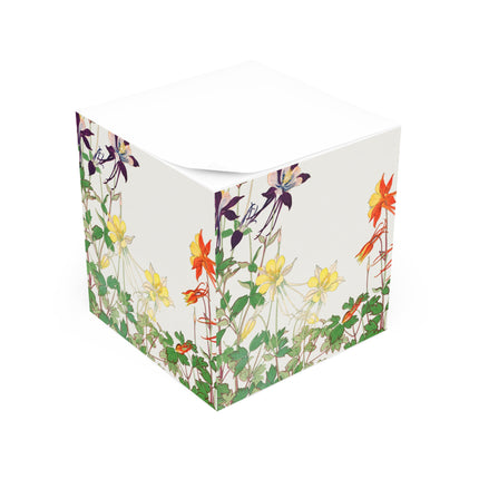 Aquilegia Flower by Tanigami Kônan Note Cube