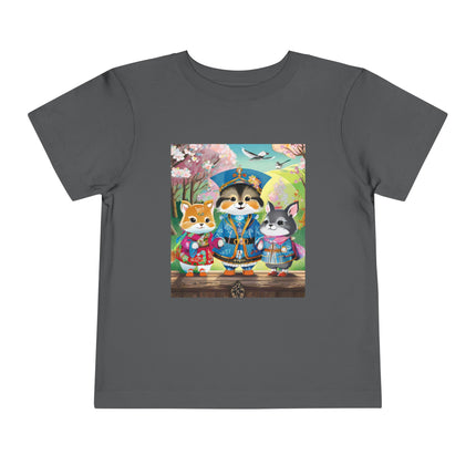 Fluffy Explorers Toddler Short Sleeve Tee