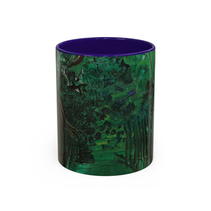 Route en forêt by Raoul Dufy Colorful Mugs (11oz, 15oz)