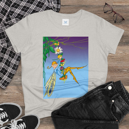 A Fairy’s Delight Women's Midweight Cotton Tee