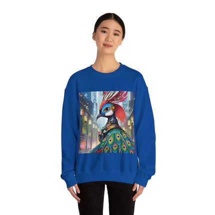 Techno Plumes Unisex Heavy Blend™ Crewneck Sweatshirt