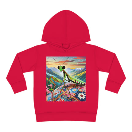 The Joyful Mantis Toddler Pullover Fleece Hoodie