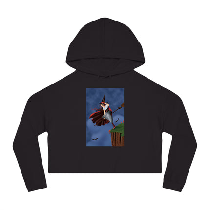 The Enchanted Witch Women’s Cropped Hooded Sweatshirt