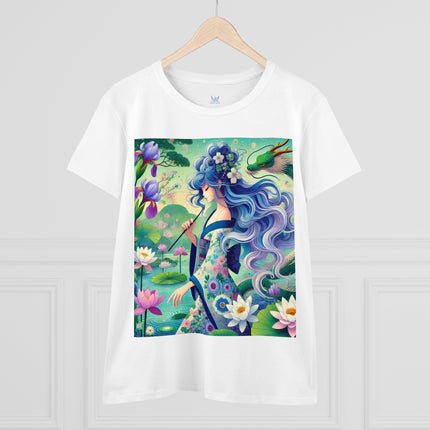 Fairy of the Koi Pond Cotton Tee