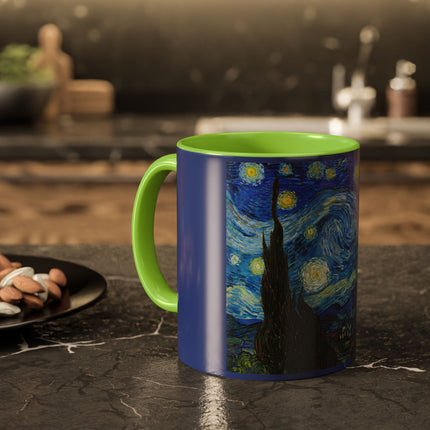 The Starry Night by Vincent Van Gogh Colorful Mugs (11oz, 15oz)