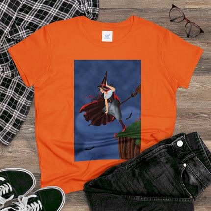 The Enchanted Witch Women's Midweight Cotton Tee