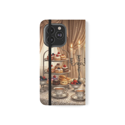 🍓🐱 The Patisserie Kitten Flip Case – Sweet Charm & Storybook Delight