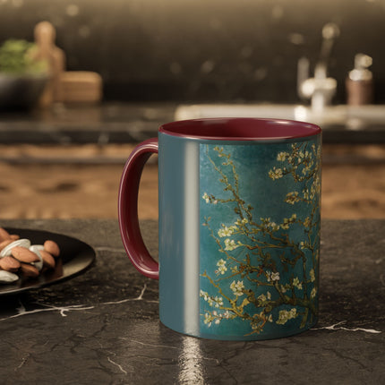 Almond Blossom by Vincent van Gogh Colorful Mugs (11oz, 15oz)