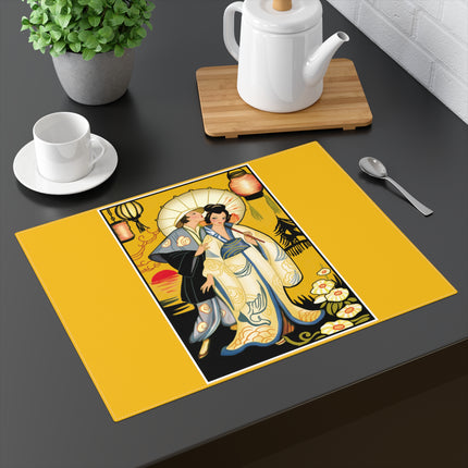 Golden Embrace Placemat, 1pc