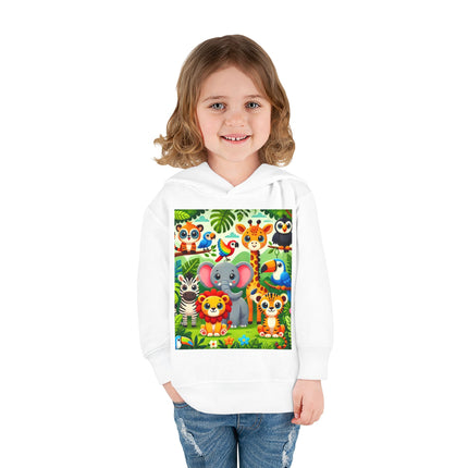 Jungle Friends Parade Toddler Pullover Fleece Hoodie