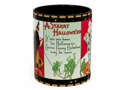 A Starry Halloween Colorful Mugs (11oz, 15oz)