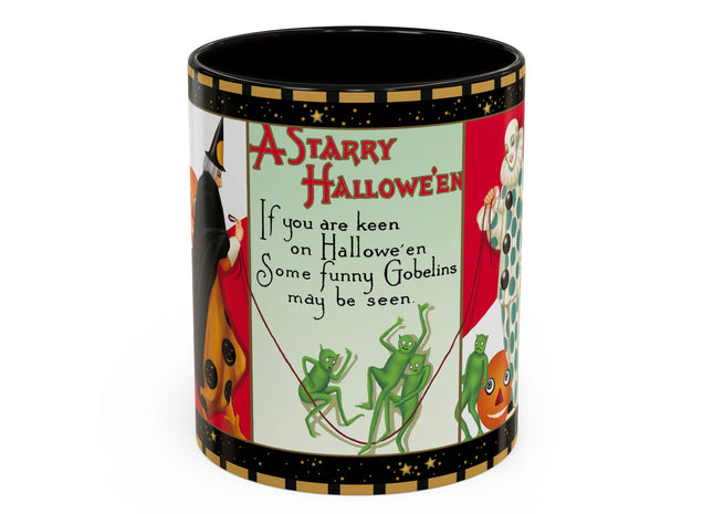 A Starry Halloween Colorful Mugs (11oz, 15oz)