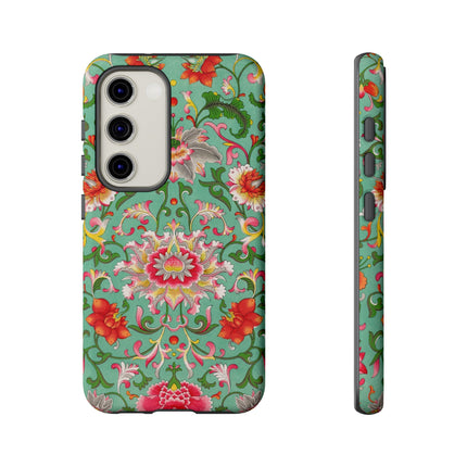 Colorful Floral Pattern by Owen Jones Phone Cases