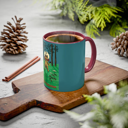 Peekaboo by Louis Wain Colorful Mugs (11oz, 15oz)