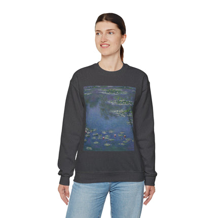 Water Lilies by Claude Monet Heavy Blend™ Crewneck Sweatshirt