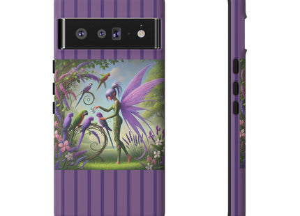 Lavender-Winged Fairy Phone Cases
