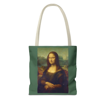 Mona Lisa by Leonardo da Vinci Tote Bag (AOP)