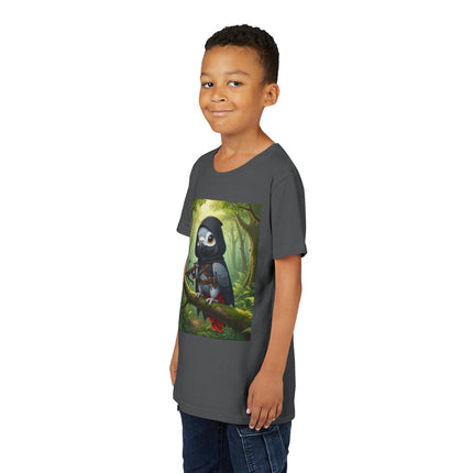 The African Grey Sentinel Youth Short Sleeve Tee