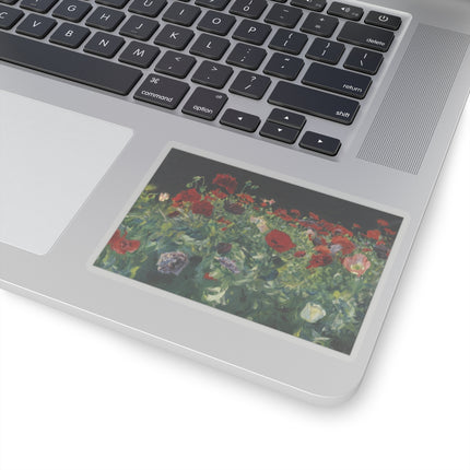 Poppies (A Study of Poppies for Carnation, Lily, Lily, Rose) by John Singer Sargent Kiss-Cut Stickers (4 Sizes)