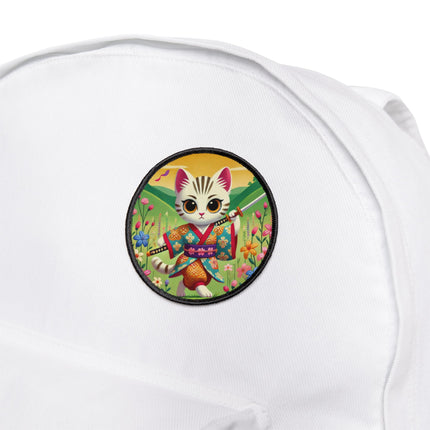 Samurai Kitten Iron-On Patches