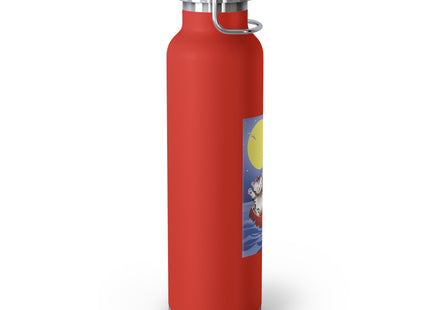 Embarking on a Moonlit Journey Copper Vacuum Insulated Bottle, 22oz