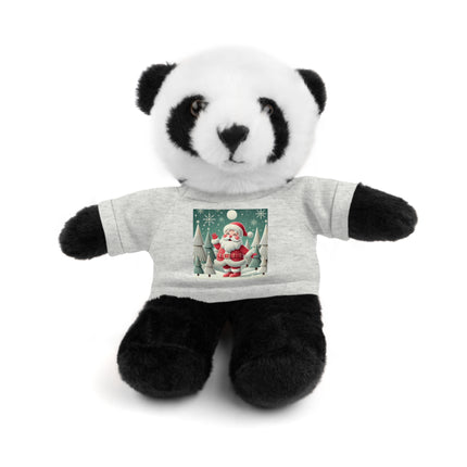 Santa's Joyful Night Stuffed Animals with Tee