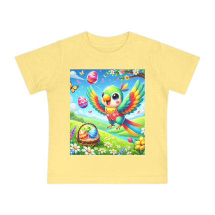 Easter Parrot Baby Short Sleeve T-Shirt