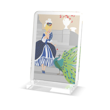 Peacock Courtesan Kindle Case – Whimsical Elegance & Royal Splendor