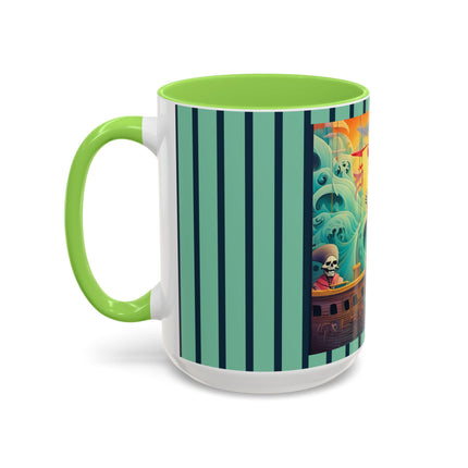 Skeleton Crew of the Misty Seas Colorful Mugs (11oz, 15oz)