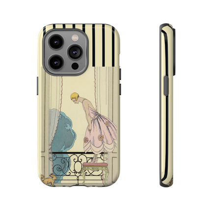 Falbalas et fanfreluches, La Souris by George Barbier Phone Cases