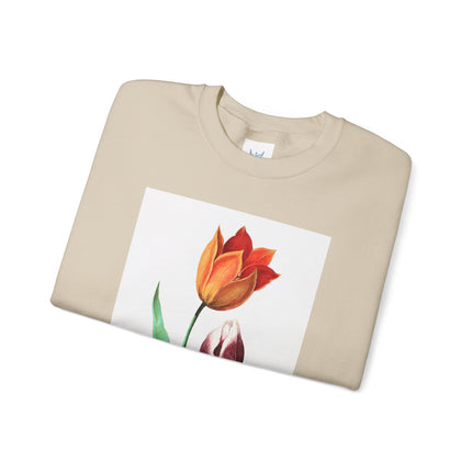 Tulip by Anselmus Boëtius de Boodt Heavy Blend™ Crewneck Sweatshirt