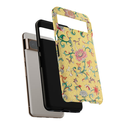 Flower Illustration by Owen Jones Phone Cases