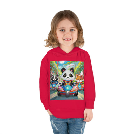 Bumper Car Bonanza Toddler Pullover Fleece Hoodie