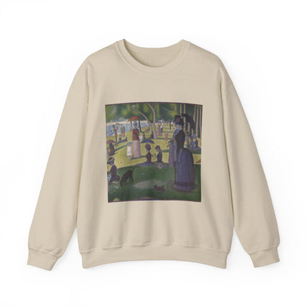 A Sunday on La Grande Jatte by Georges Seurat Heavy Blend™ Crewneck Sweatshirt