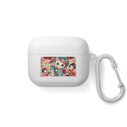 Geisha Kitten's Enchanted Carousel Ride AirPods and AirPods Pro Case