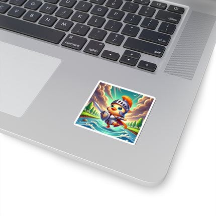 Valiant Duck Kiss-Cut Stickers (4 Sizes)