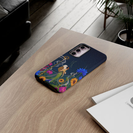 🌙🕯️ The Lady Of The Midnight Garden Phone Case – Art Deco Nocturne