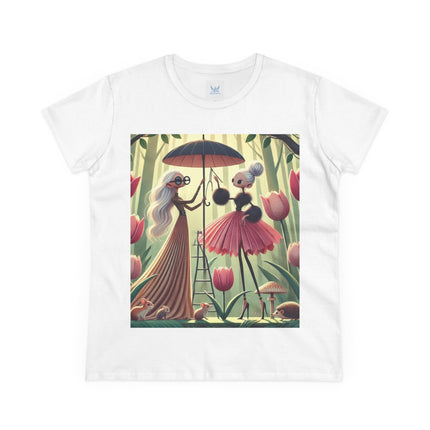Under the Tulip Parasol Cotton Tee