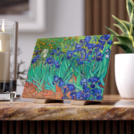 Irises by Vincent Van Gogh Ceramic Tile