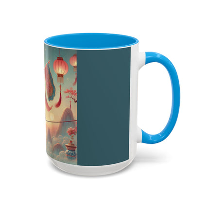 The Lantern Walker Colorful Mugs (11oz, 15oz)