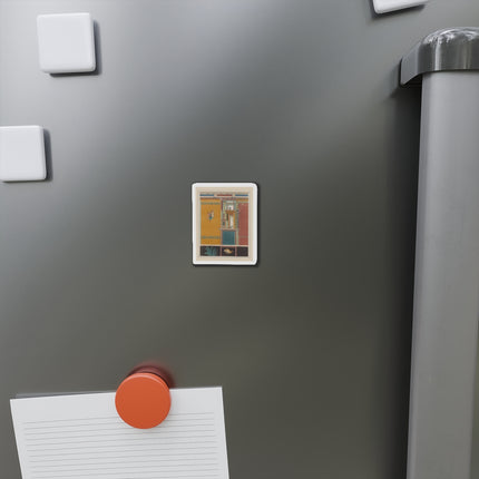 Pompeii Wall Pl.20 by Victor Steeger Die-Cut Magnets (5 Sizes)